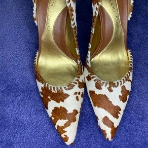Giani Bini real cowskin heel size 8.5